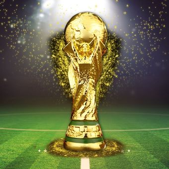 Trofeo de fútbol de la Copa del Mundo Réplica de resina Réplica de trofeo modelo de fútbol regalo de souvenir 
