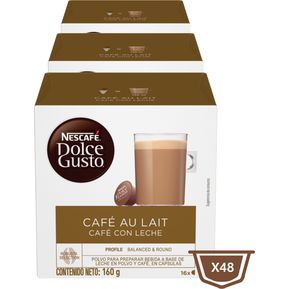 Nescafé® Dolce Gusto® Café Con Leche  X 3 Unidades