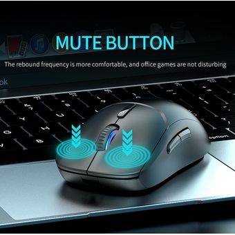 Ratón inalámbrico Bluetooth 5.02.4G carga del jugador del juego del mouse 