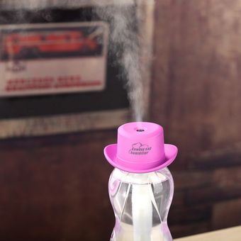 Creative Cowboy Hat Humidificador Mini USB Oficina portátil Spray Air Mist Maker 
