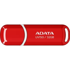 ADATA Memoria Flash USB 3.2 Gen1 UV150, 32G Color Rojo/Plate...