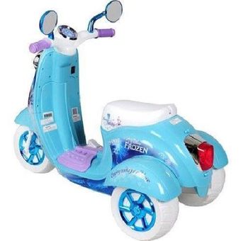 Moto Eléctrica Batería Niña Bebe Montable Musical Vespa 1 - 6 Años