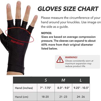 alivio del dolor articular guantes para artritis para 
