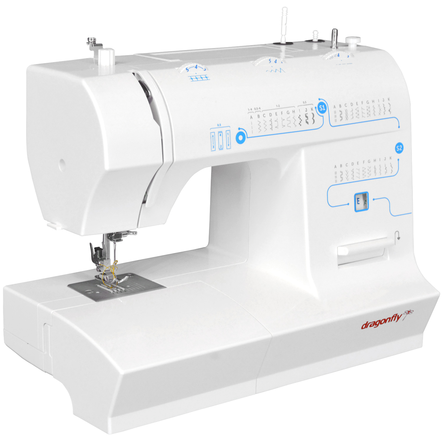 Maquina de coser electrica 33 patrones 110 V