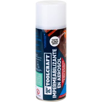 Impermeabilizante Aerosol Gris Toolcraft De 400 Ml TOOLCRAFT