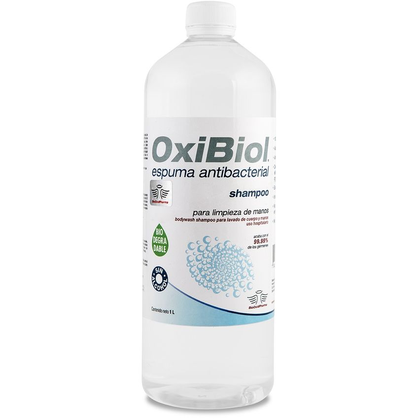 Refill 1 Litro Oxibiol Espuma Antibacterial Body Wash