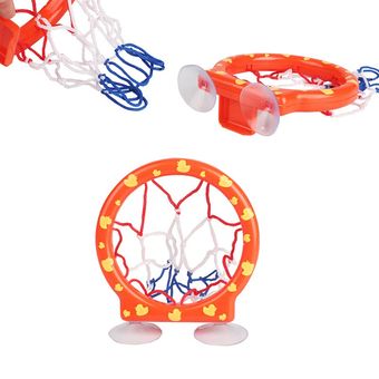 Bebé juguetes de baño ventosa disparar baloncesto aro con 3 bolas de.. 