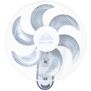 Ventilador De Pared 16 Home Elements Maxi Flow Rejilla Metálica