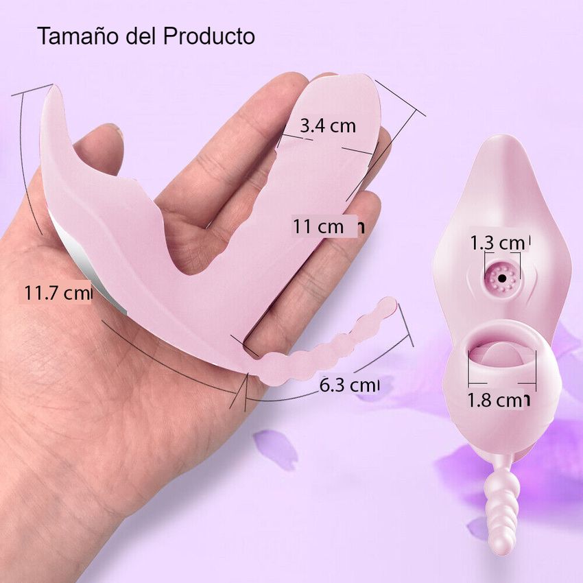 Succionador De Clitoris Vibrador Con Aplicación Móvil.