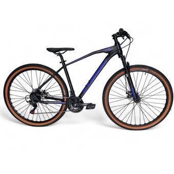 Bicicleta Fusion Korbin Rin 29 Aluminio mec nica 24 vel negro azul