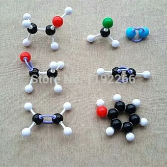 Modelos Moleculares para Química Orgánica e inorgánica 151 piezas | Linio  Perú - GE582TB191MHDLPE