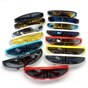 Gafas De Sol Alienígenas Espaciales Uv400 Gafas Angostas A Gafas De Sol Alienígenas Espaciales Uv400 Gafas Angostas A
