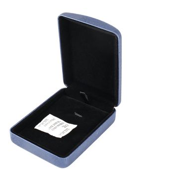 Caja de cuero de PU caja de joyería caja de almacenamiento organizador caja caja de emje 