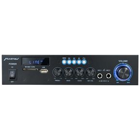 Amplificador Perifoneo Usb Fm Mp3 Karaoke Bluetooth 640