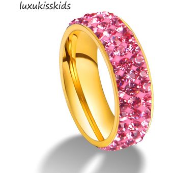 Luxukisskids Deluxe Party Ring Women Stainless Steel Ring De 