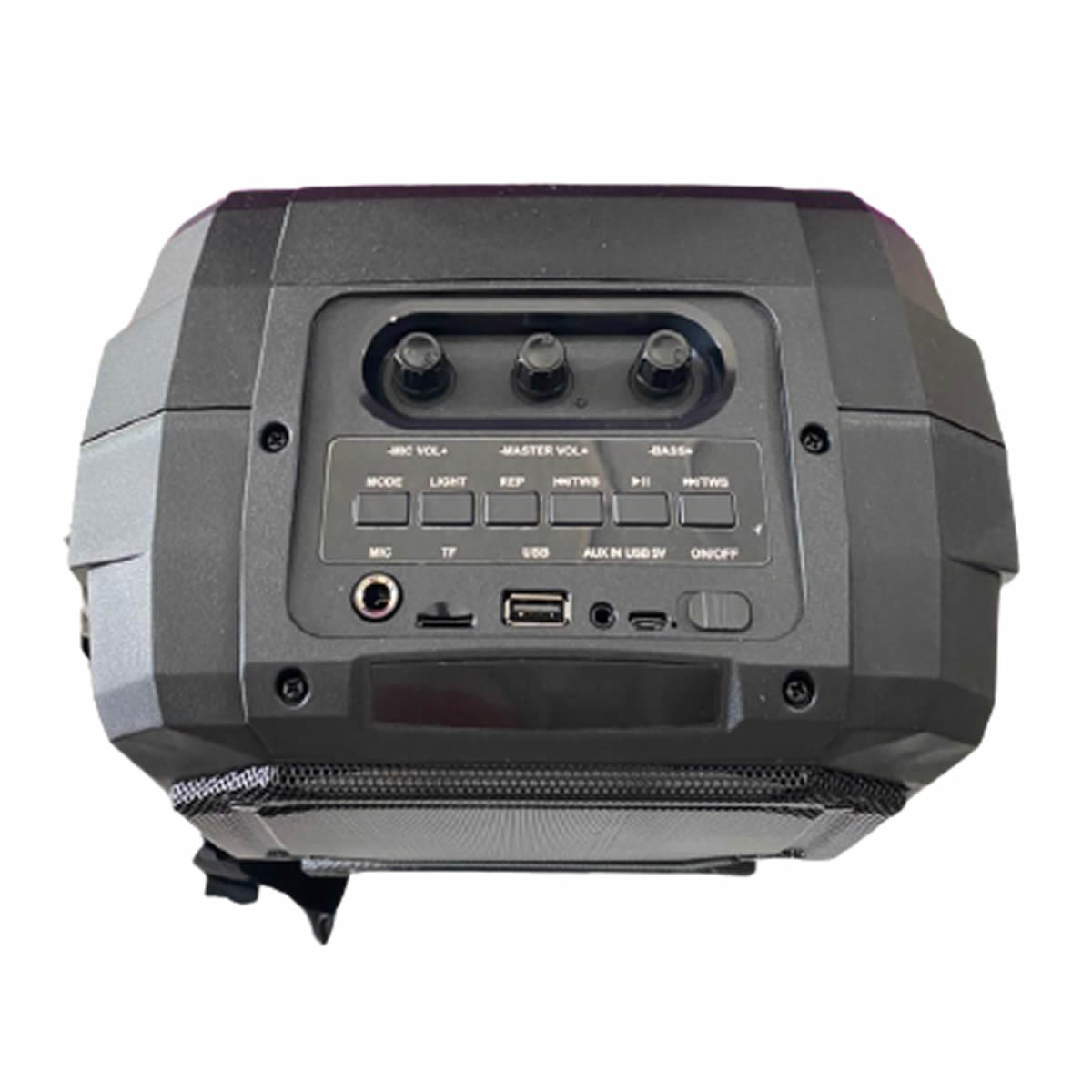 Bafle Amplificador Led Bluetooth De 65 Alien Pro K40 - Negro