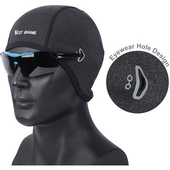 Gorro de ciclista con forro polar térmico para hombre y mujer gorra 