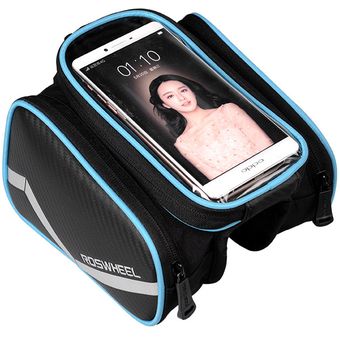Bolsa de teléfono móvil con pantalla táctil de bicicleta para montar 