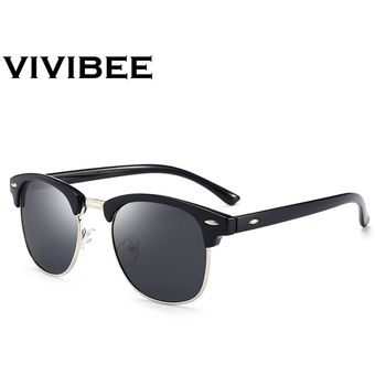 Vivibee Classical Square Men Sunglasses Woman Sun Glasses 