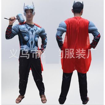 mono Ropa de superhéroes Endgame trajes de Cosplay musculosos de Capitán América, 