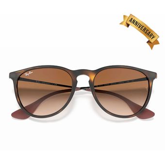 RayBan ERIKA 4171 865 13 Lentes de Sol Marco Marron Lente Marron