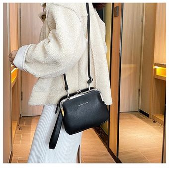 Bolso cruzado de piel sintética para mujer bandolera blanca de verano de marca de viaje #black Bolso cruzado de piel sintética para mujer bandolera blanca de verano de marca de viaje #black