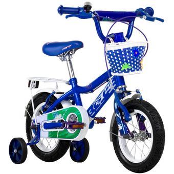 Bicicleta para niñas rin 12 gw fairy 2 a 5 años Azul M GW