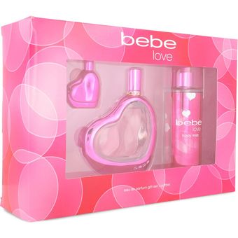 Z4 Set Bebe Love 3pzs 100ml Edp Spray Body Mist 250ml Spray 10ml Edp Spray Linio Mexico Be057hb063aeolmx