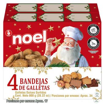 Galletas Noel Surtidas 4 Unidades Linio Colombia NO561GR1BGSGVLCO