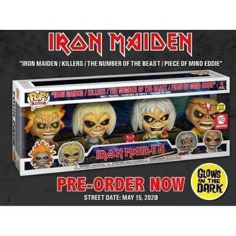 Funko Pop! Rocks: Iron Maiden - Eddie Glow In The Dark Box)(Exclusive)