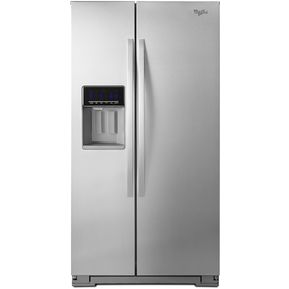 Refrigerador Whirlpool Side by Side 21 p³ Acero Inoxidable WD1006S