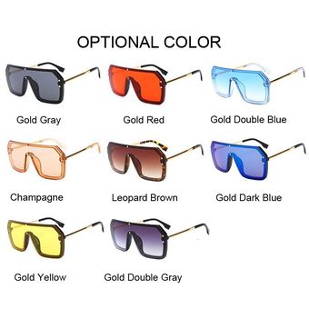 Gafas de sol de diseño de marca Gafas de sol de lujomujer 