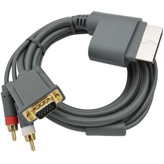 Cable XBOX 360 - AV 2 RCA + para Monitor o Proyector Linio México - VI846EL0L4M8NLMX