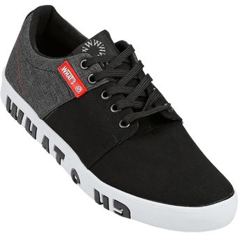 Tenis Casual Hombre WhatS Up Negro 06903346 Textil Linio M xico