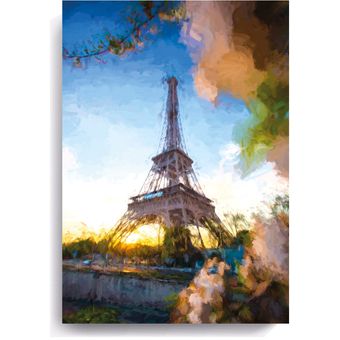 Cuadro Decorativo de la Torre Eiffel S ADAZIO 