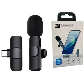 GENERICO Microfono Inalambrico K8 para Android Tipo C