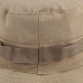 Pescador sombrero del deporte al aire camuflaje sombrero de la pesca Caza Cap hoja caduca 
