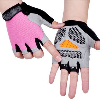 Goture sweat Men Women Half Finger Gloves Breathable shock Sports Glov 