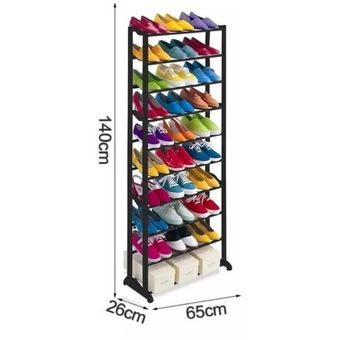 Zapatero vertical para 6 pares de zapatos - orden en casa