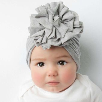 Sombreros de turbante para bebés y niñas,gorros con foto d 