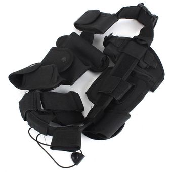 Tility Kit cinturón táctico con 9 bolsas para sistema de seguridad de guardia de policía 
