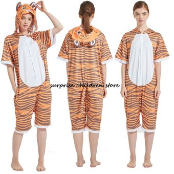 cerdo Pijama de verano de tiburón para niño mono con capucha Unisex traje de Panda Animal Licorne-DD08 