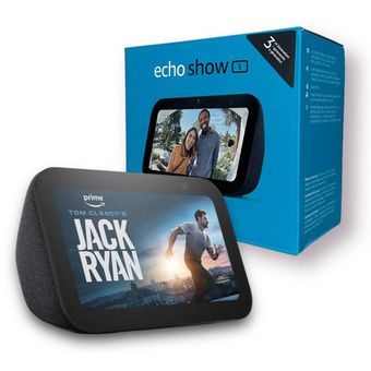Echo Show 5 (3er Generación) Asistente Virtual Alexa 5.5 - Charcoal  — Cover company