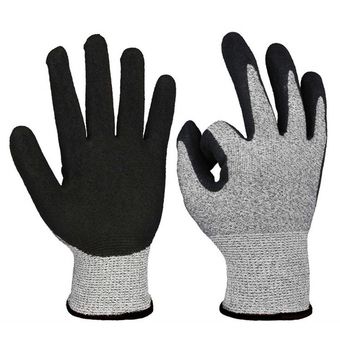 Protección de corte Desgaste resistente a los guantes de construcción 