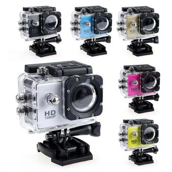 Cámara Deportiva Acuática Sport Cam Full HD Accesorios Gopro Blanco