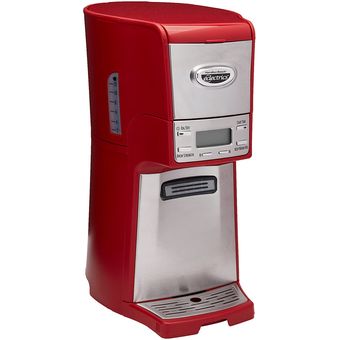 Cafetera personal Hamilton Beach 5 tazas plata-rojo