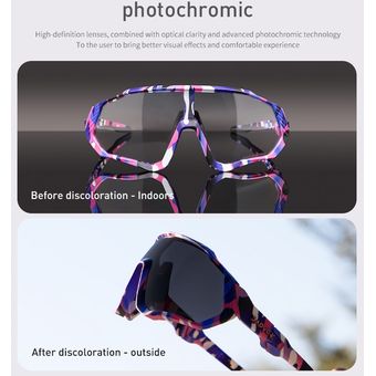 fotocromáticos gafas ciclismo gafas de ciclismo pesca deporte gafas de sol gafas para motocicletas 