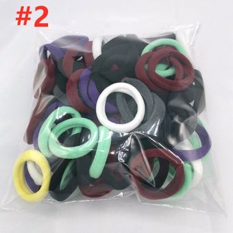 100 Niños Color De Caramelo Cuerda Elástica Cinturón De Mini 