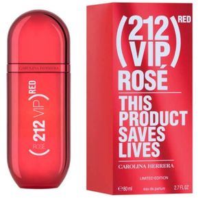 Perfume 212 Vip Red Rose 75 ml Men Carolina Herrera