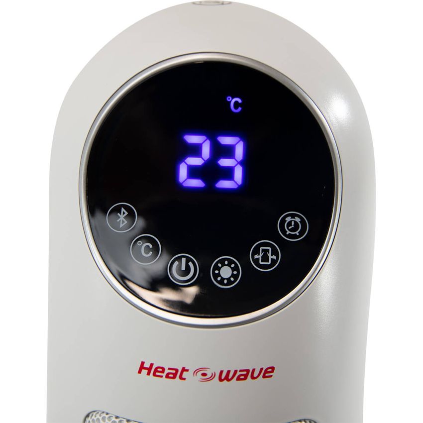 Creditienda - Calefactor Eléctrico Con Bluetooth Heatwave Modelo HC5165LB